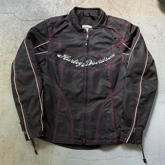 HEAVYWEIGHT HARLEY DAVIDSON RIDING JACKET - Picture 1 of 3